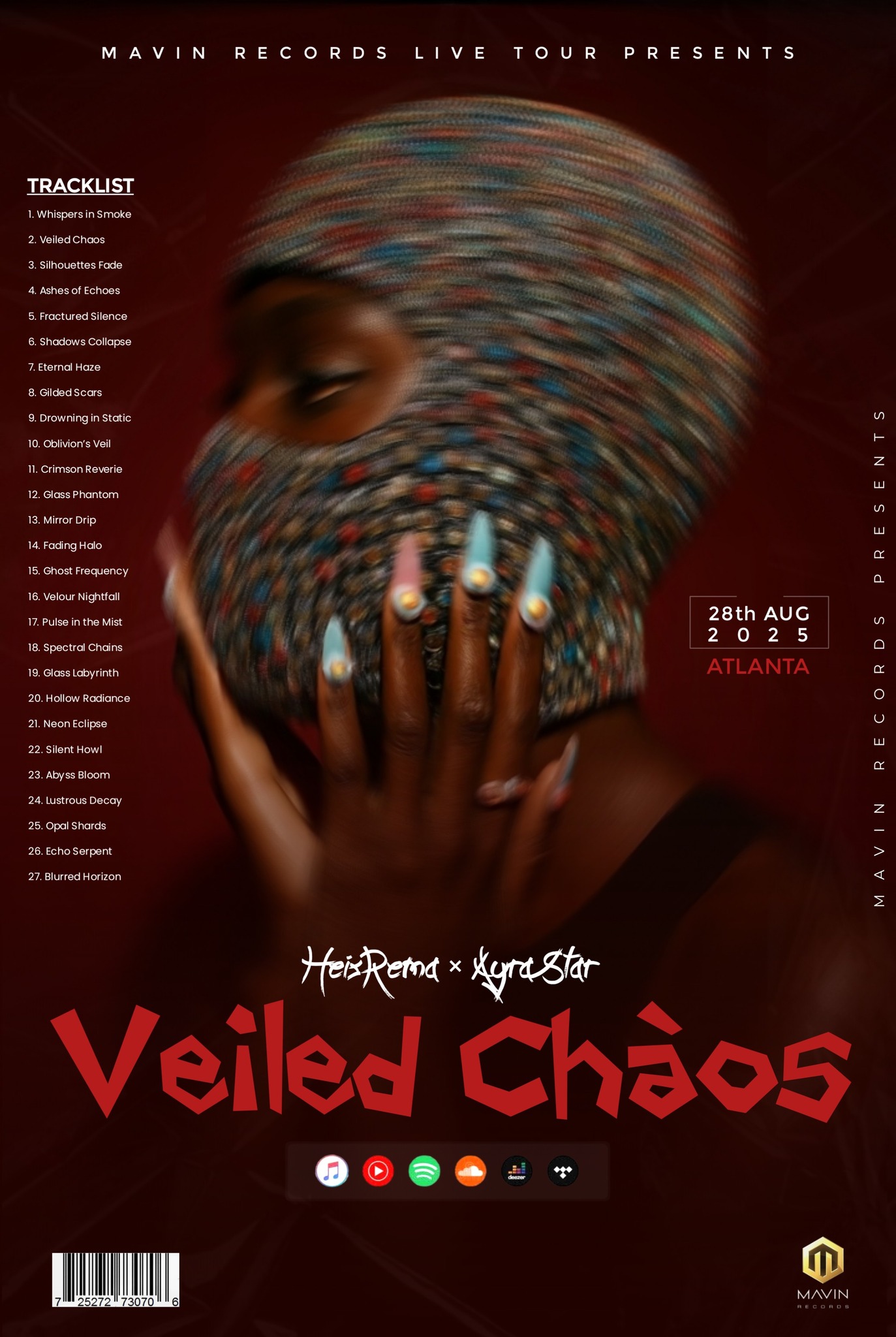 Album roll-out artwork - Main design