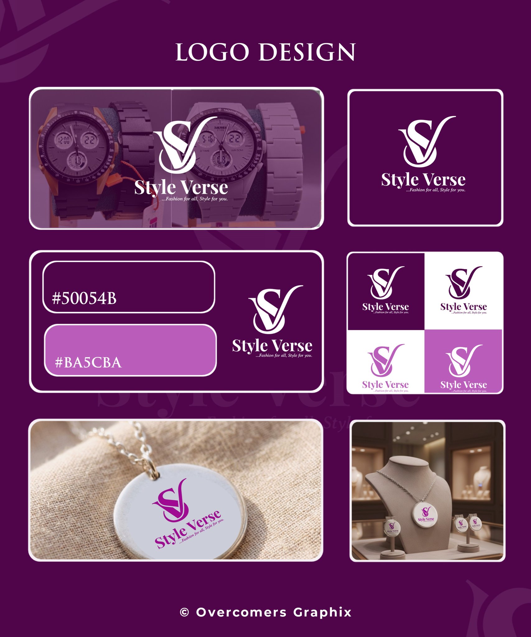 Brand design sample