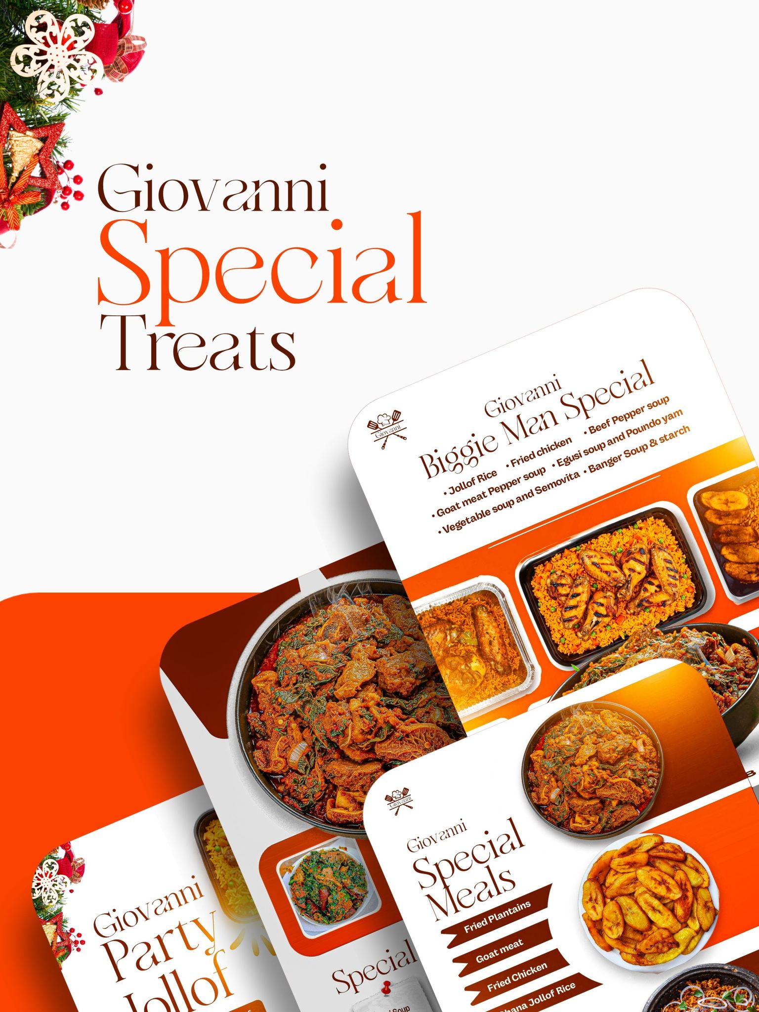 Restaurant flyer drop - Main design