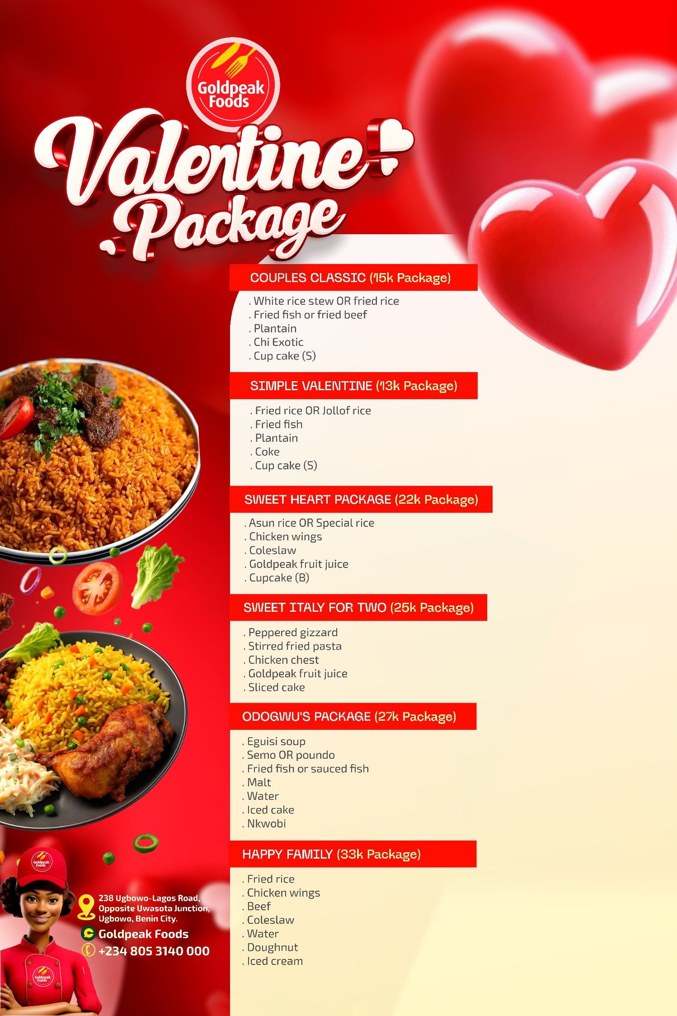 Advertising design sample