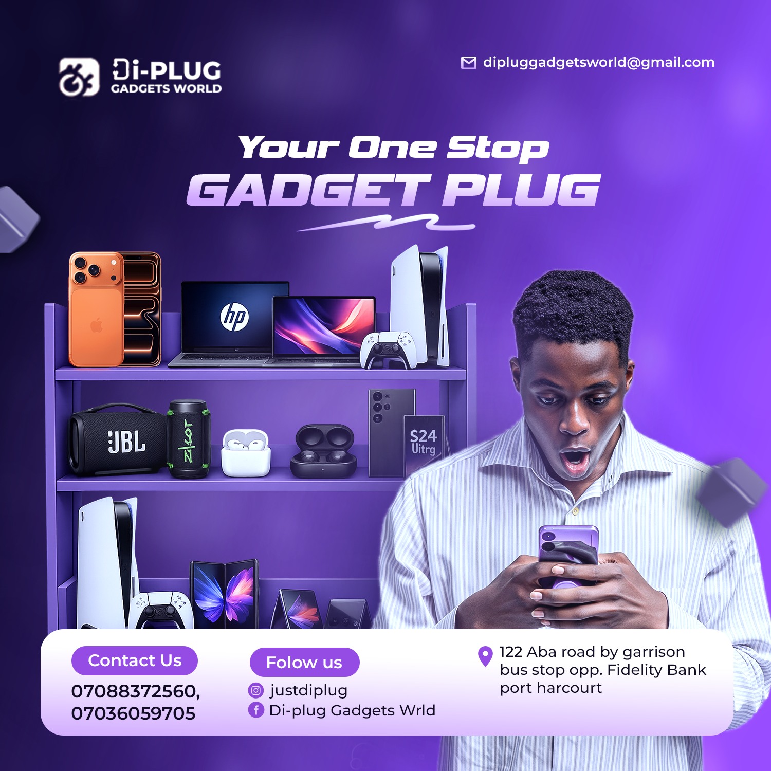 Retail promo carousel - Main design